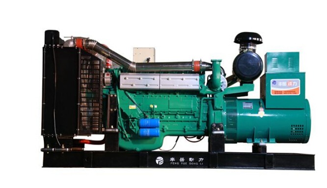 科尔沁上柴500kw大型柴油发电机组